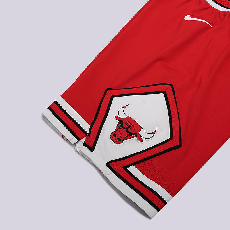 мужские красные шорты Nike Chicago Bulls Icon Edition Authentic NBA Shorts 866373-657 - цена, описание, фото 2